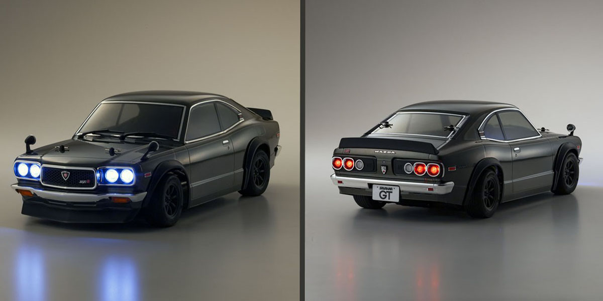 1/10 EP 4WD フェーザーMk2 FZ02 1972 マツダ サバンナ GT チューンド