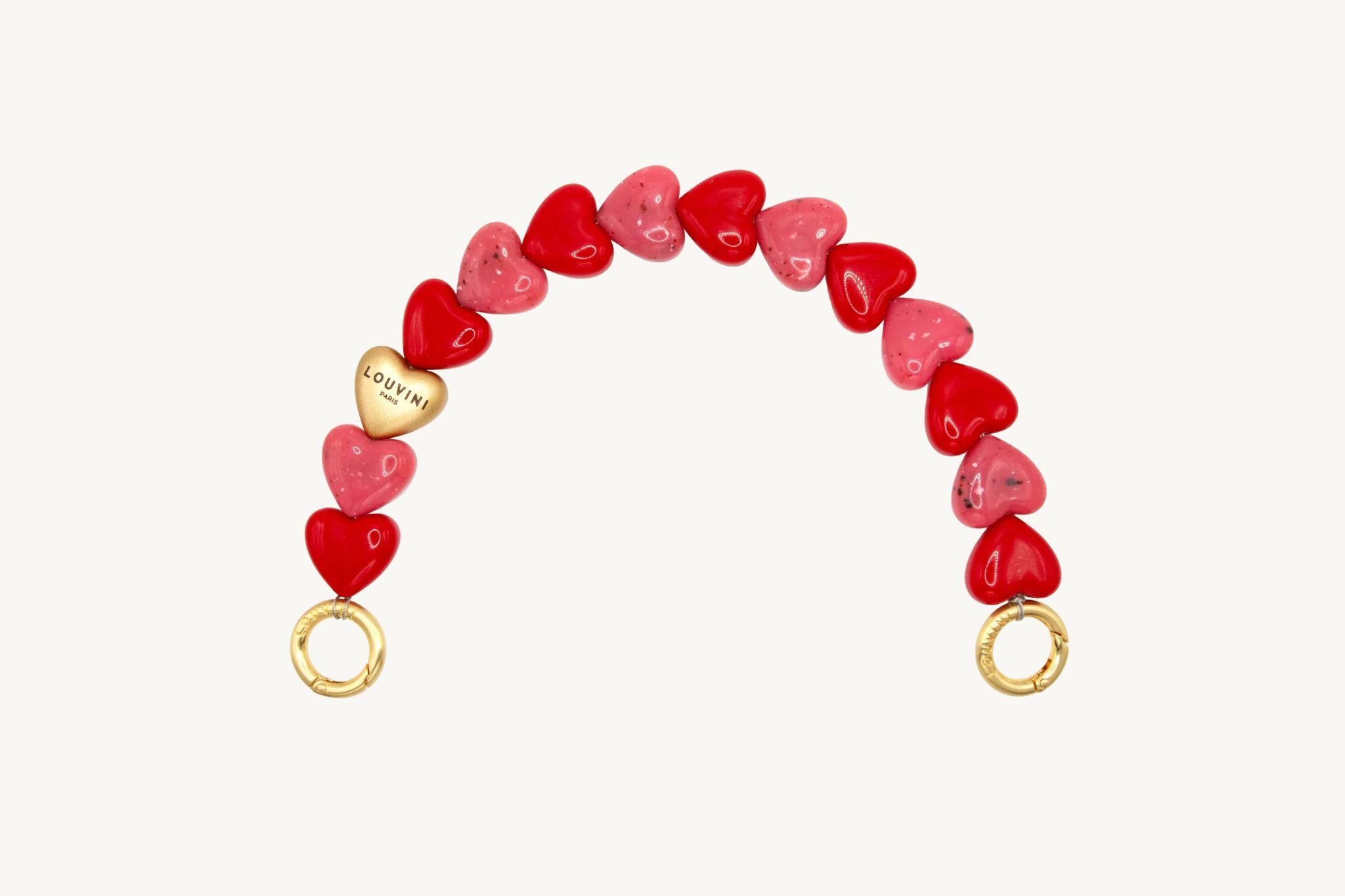 ハンドストラップ PETIT CUORE PINK-RED – R deco interiors