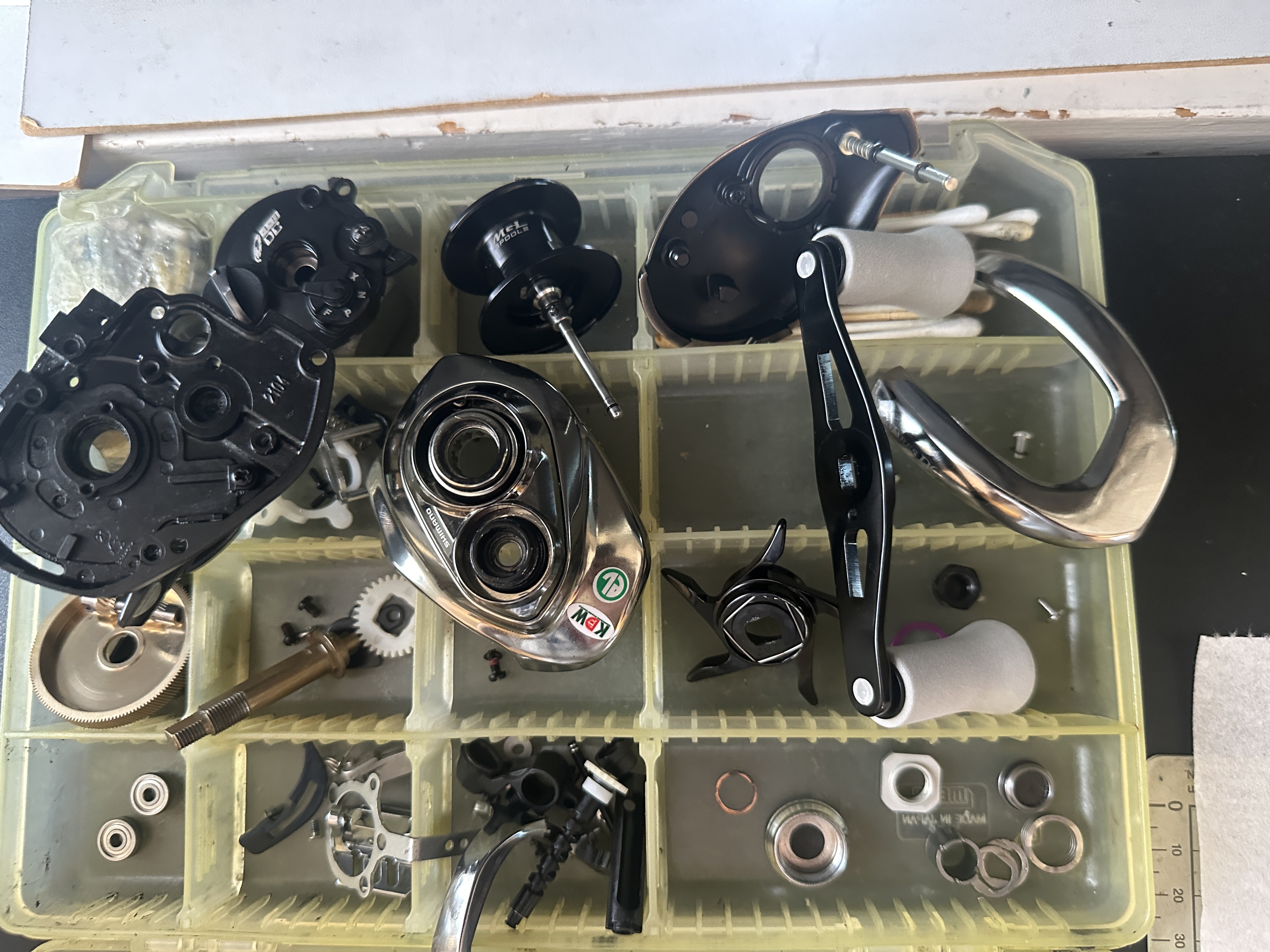 21アンタレスDC オーバーホール ＜ハンドルが固着、スプールが回転