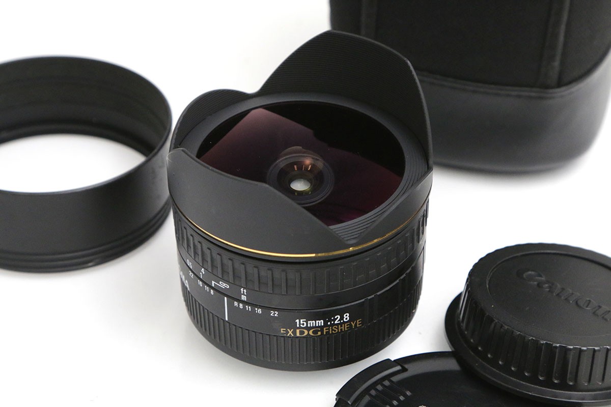 15mm F2.8 EX DG DIAGONAL FISHEYE (ｷﾔﾉﾝ AF) 中古価格比較 - 価格.com