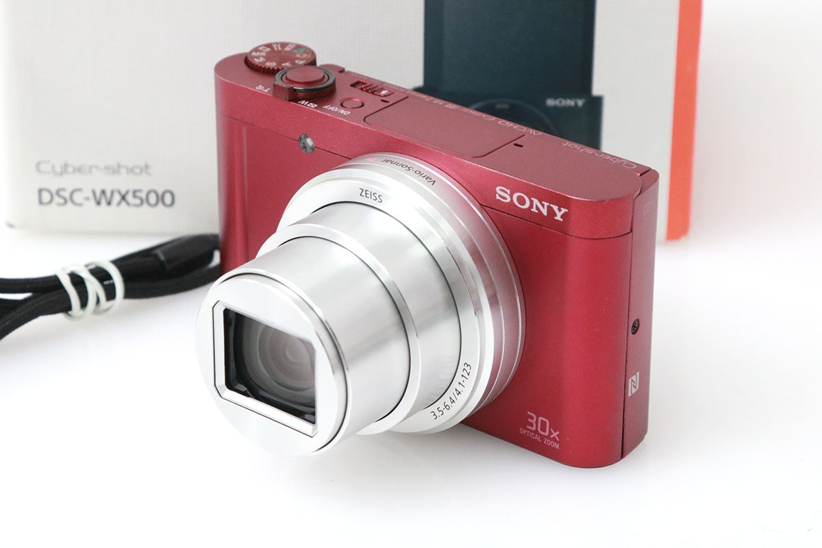 サイバーショット DSC-WX500 (R) [レッド] CA01-M4471-2Q4 | ソニー