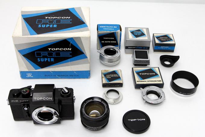 RE SUPER ボディ ブラック (RE AUTO TOPCOR 58mm F1.4) K2073-2D4