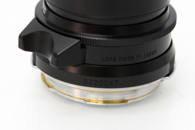 COLOR-SKOPAR 50mm F2.5 ブラック Lマウント コシナ K2605-2A1B