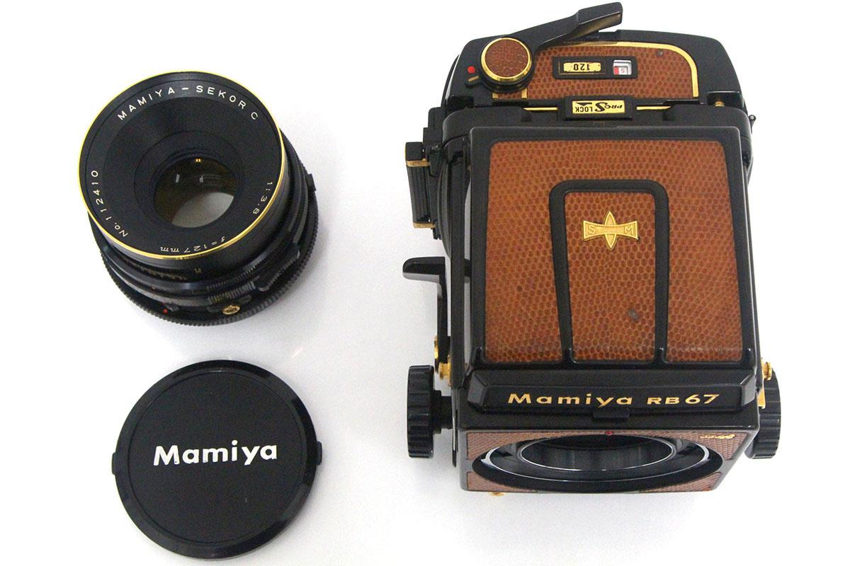 RB67 Pro S ゴールデンリザード SEKOR-C 127mm F3.8 レンズ付 γA5747