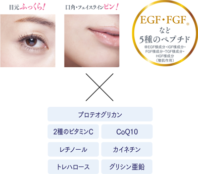 天然ナノセラミドやEGF様成分を配合した化粧品・モイストゲルプラス