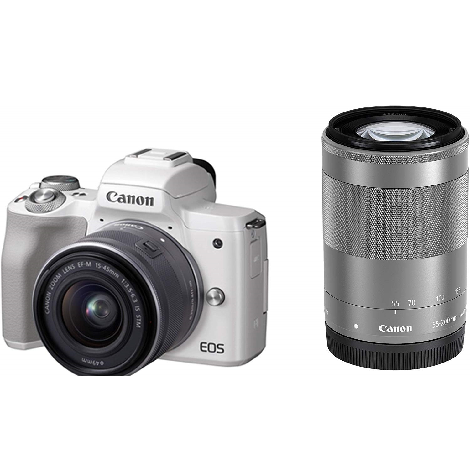 Canon（キヤノン）EOS Kiss M ダブルズームキット ミラーレス一眼