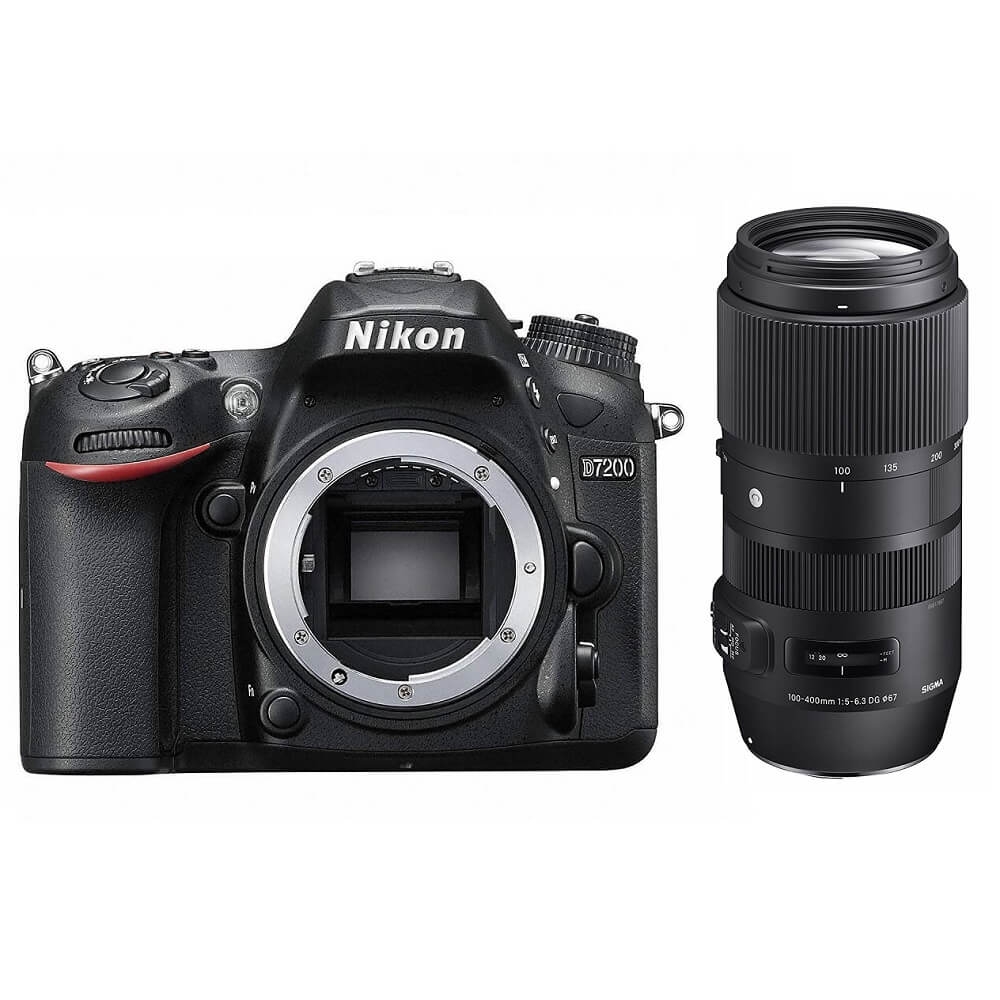 Nikon（ニコン）D7200 + SIGMA 100-400mm【スポーツ撮影セット
