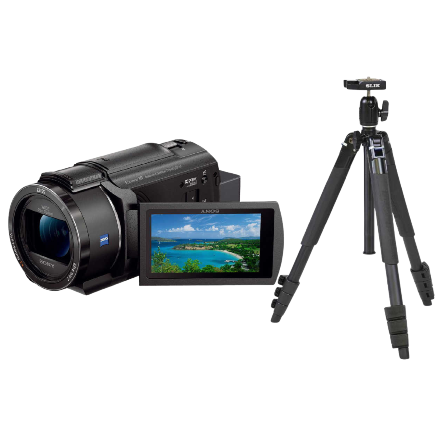 SONY（ソニー）FDR-AX45 4K対応ビデオカメラ＋三脚セット | カメラ