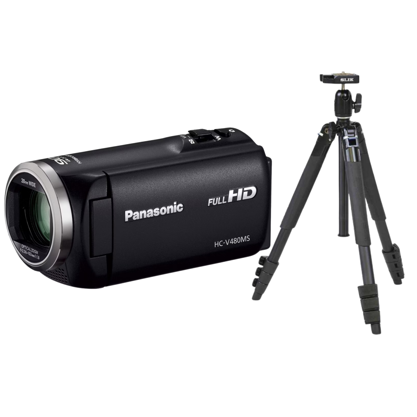 Panasonic（パナソニック）HC-V480MS ビデオカメラ＋三脚セット