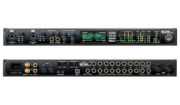 828 mk3 Hybrid MOTU | 映像/音響機材のレンタルサービス | 株式会社