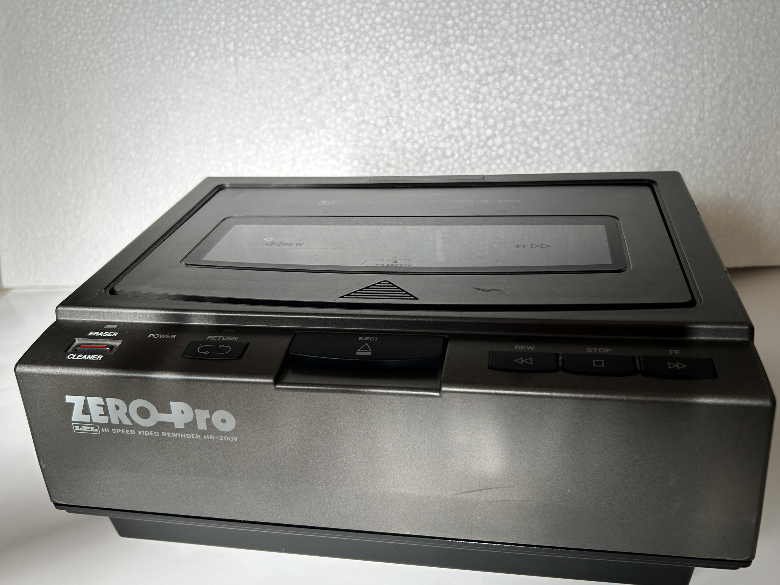 レンタル☆LPL ハイスピードVHSビデオリワインダー ZERO-Pro HR-200V