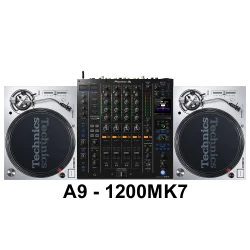 Pioneer DJ DJM-A9 & Technics SL-1200MK7 Rental - Professional 4