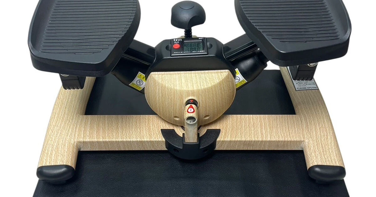 東急スポーツオアシス ツイストエアロステッパー Premium（木目調）を