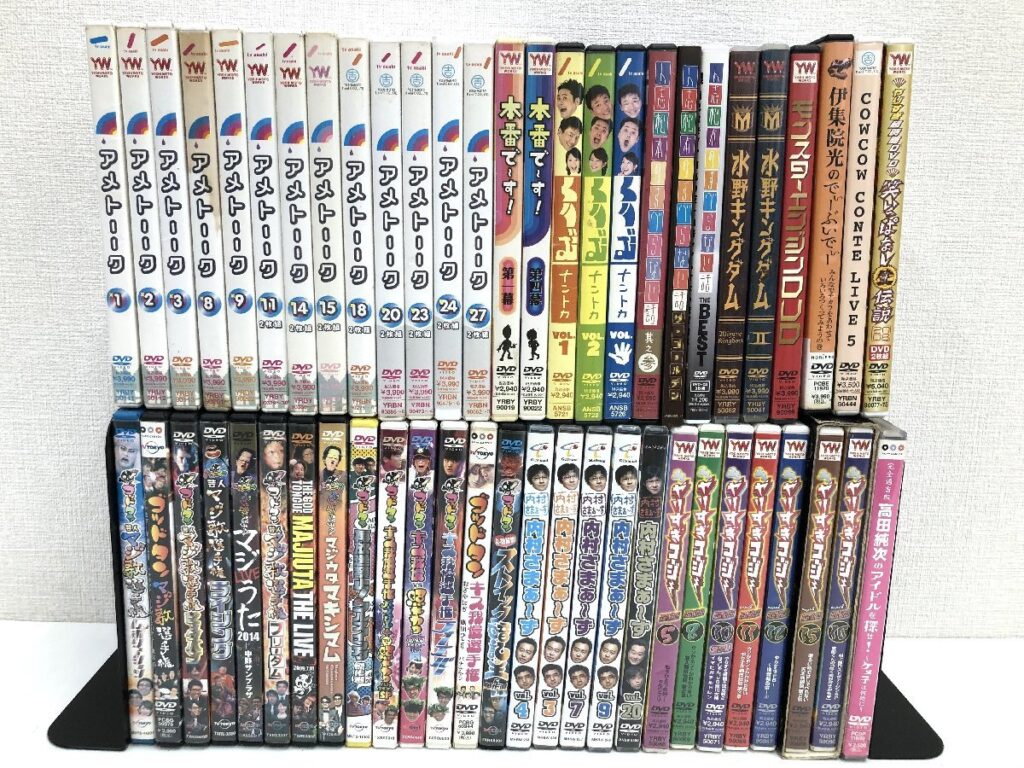 お笑い DVD まとめ 54点 アメトーク/ヤリすぎコージ/ゴッドタン/内村さ
