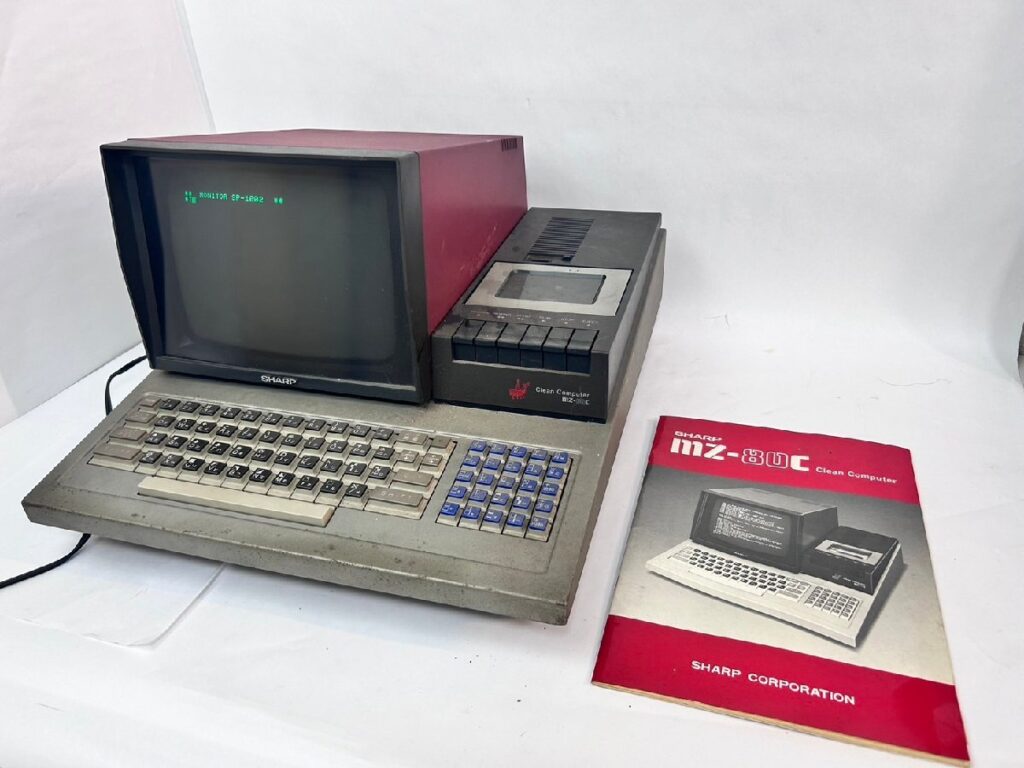 SHARP シャープ MZ-80C Clean Computer クリーンコンピューター