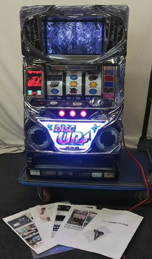 通電確認済み DISC UP ディスクアップ/ZS サミー パチスロ実機