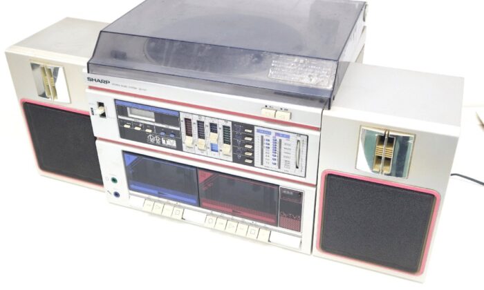 Victor ビクター RC-W5 ダブルラジカセ オーディオ機器 レッド※動作