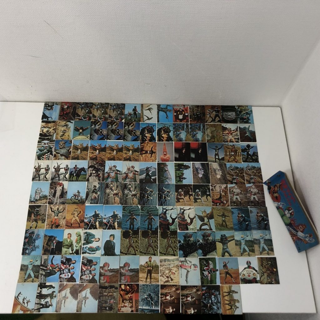 旧カルビー 仮面ライダー カード まとめ 115枚！ アルバム付き 当時物