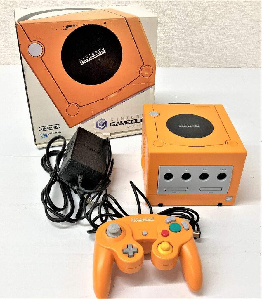 NINTENDO GAMECUBE ニンテンドー ゲームキューブ オレンジ DOL-001