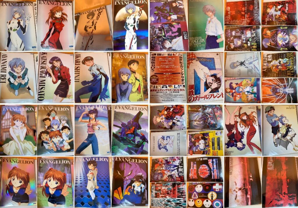 ポスター 40種類 B2サイズ 新世紀エヴァンゲリオン 劇場版 当時物 シト