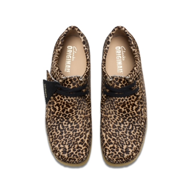 Clarks Wallabee (Leopard Print) - Rennies Shoe Store