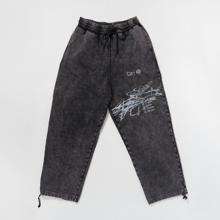 Reol DOODLE SWEAT PANTS - CC – Reol ONLINE SHOP