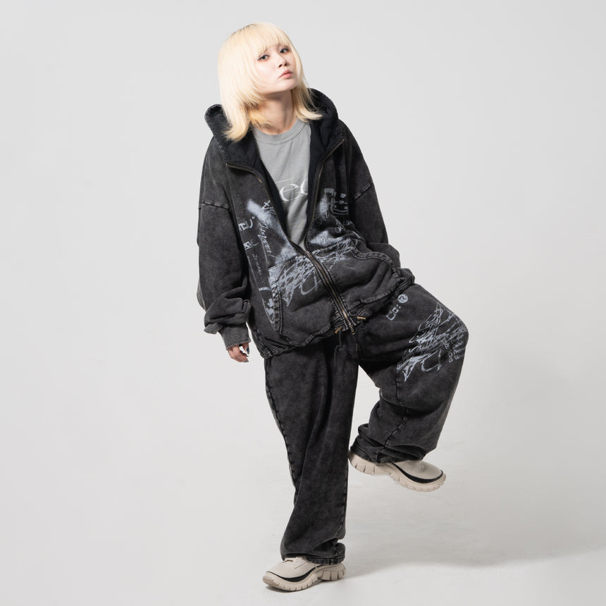 Reol DOODLE SWEAT PANTS - CC – Reol ONLINE SHOP