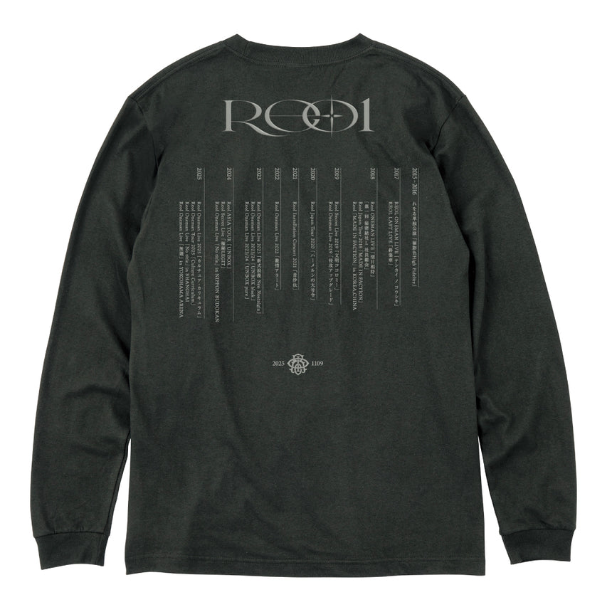11/9〜販売】学 SCRAP LONG TEE(藍墨 black) – Reol ONLINE SHOP