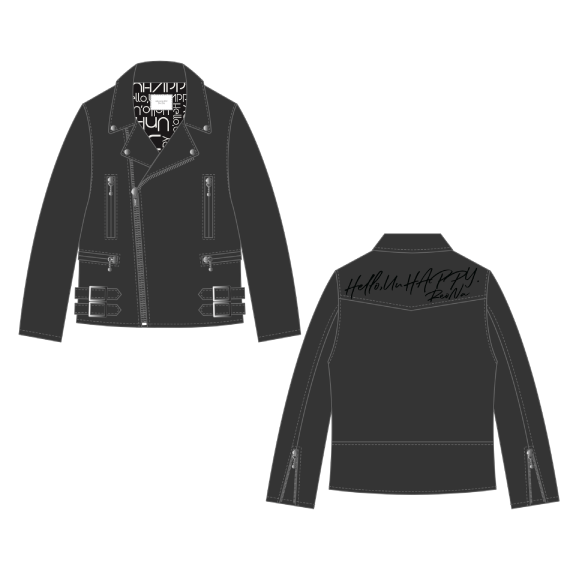 ふあんくらぶ会員限定 ReoNa×HELLCATPUNKS ライダースジャケット