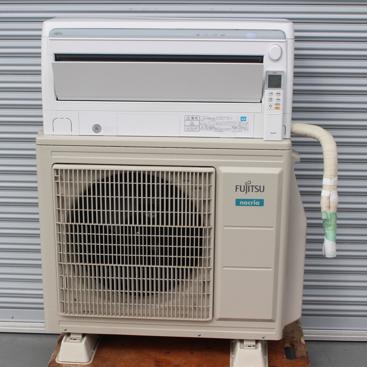 富士通 ルームエアコン ノクリア AS-M40H2W 14畳用 4kw 単相200V 2018