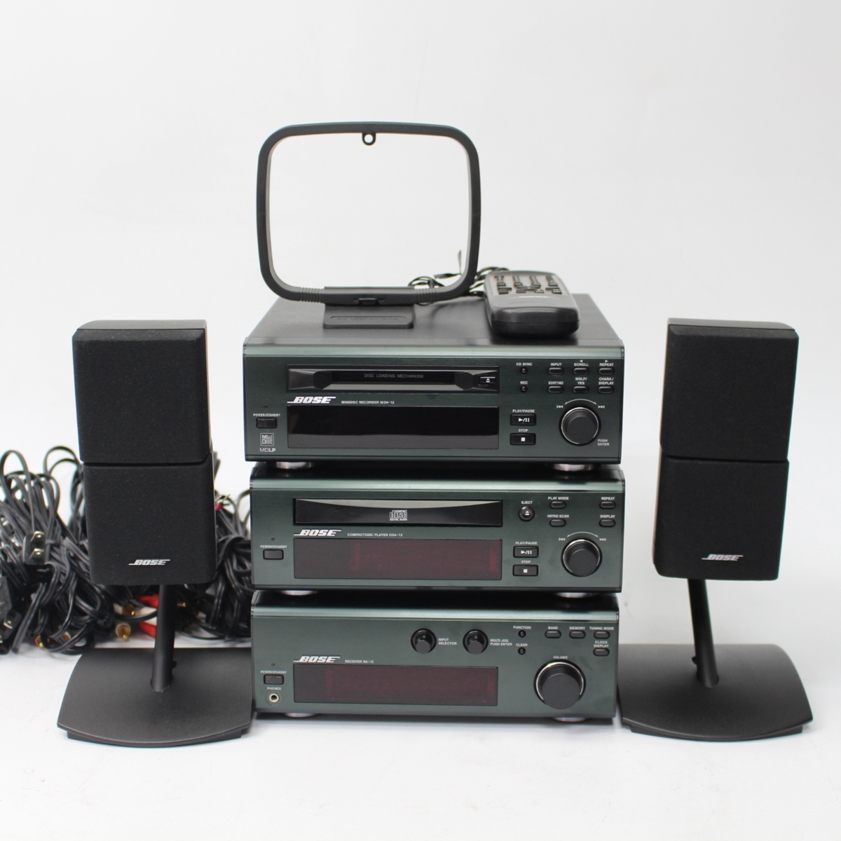 BOSE オーディオ ステレオ コンポ アンプ CD/ MD/CDA-12/MDA-12/RA-12