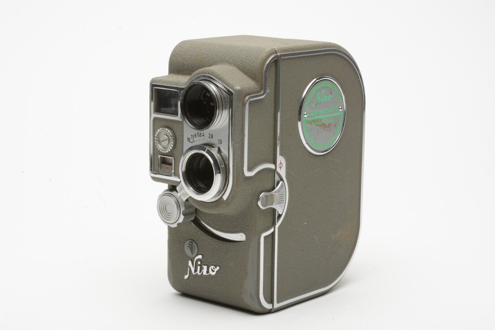 Nizo Exposomat 8 8mm Movie Camera, Steinheil Culminon 13mm F1.9