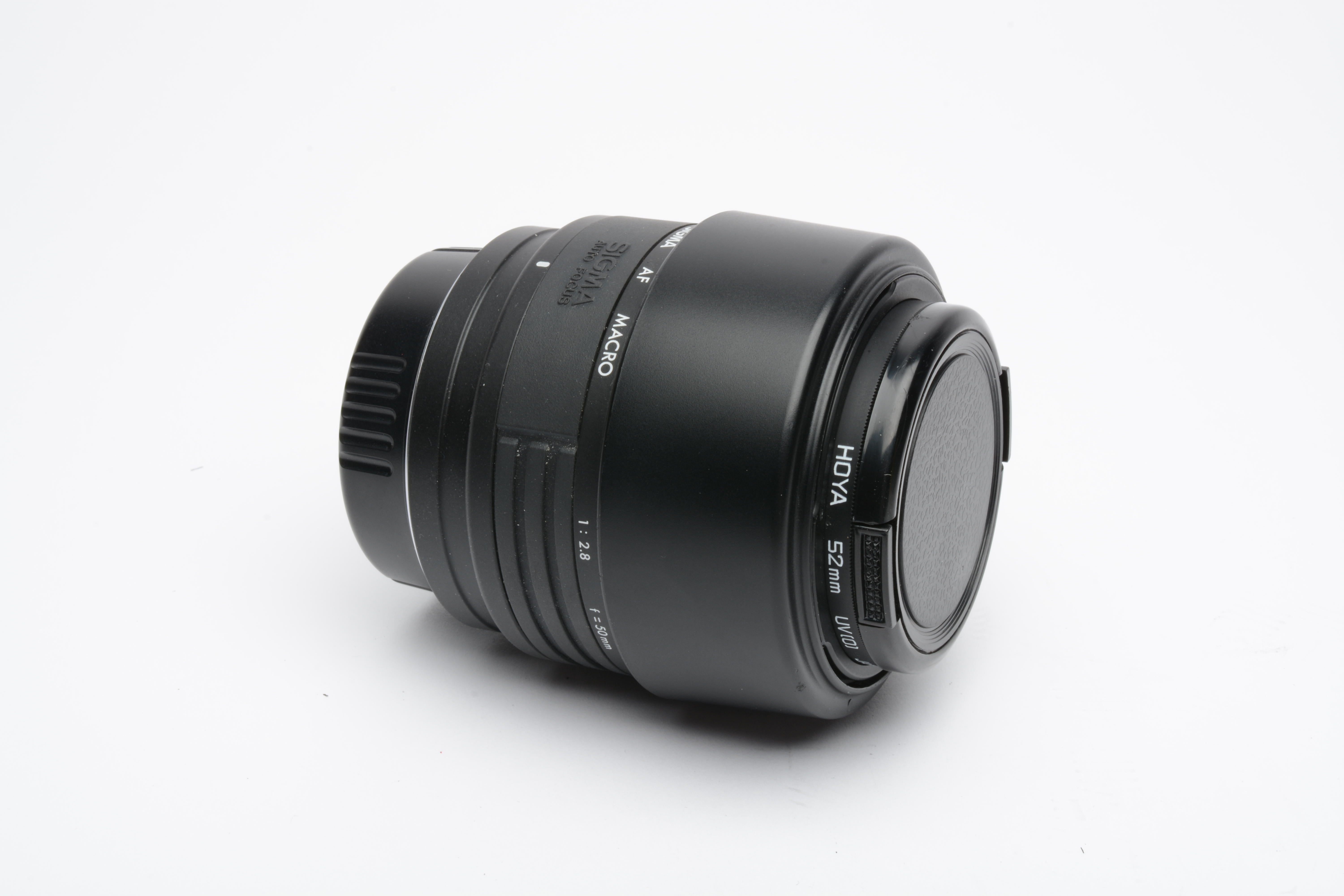 Sigma AF 50mm f2.8 macro lens for Maxxum or Sony A Mount, UV, Hood
