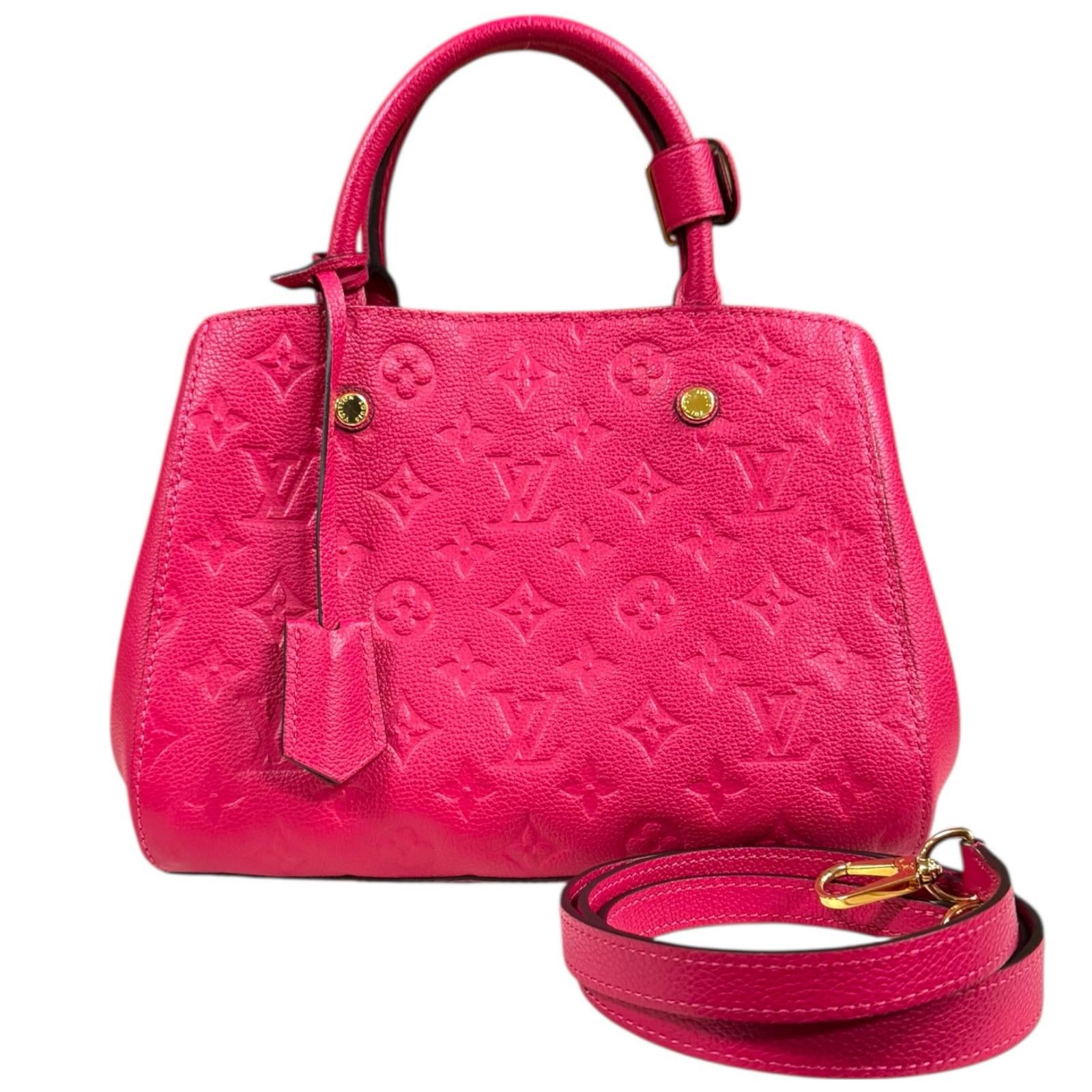 LOUIS VUITTON ルイヴィトン モンテーニュBB モノグラムアンプラント