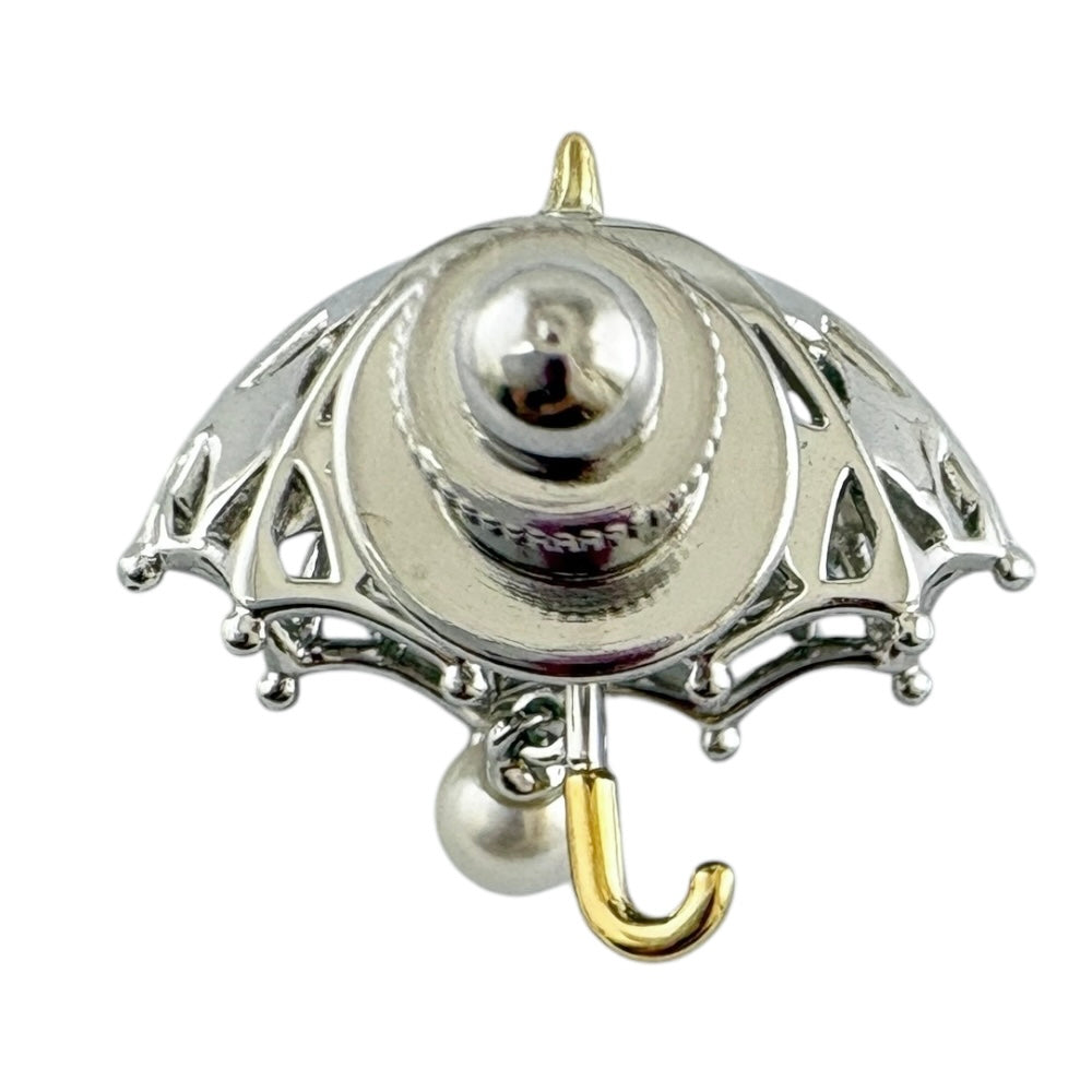 MIKIMOTO ミキモト ブローチ シルバー パール レディース 中古