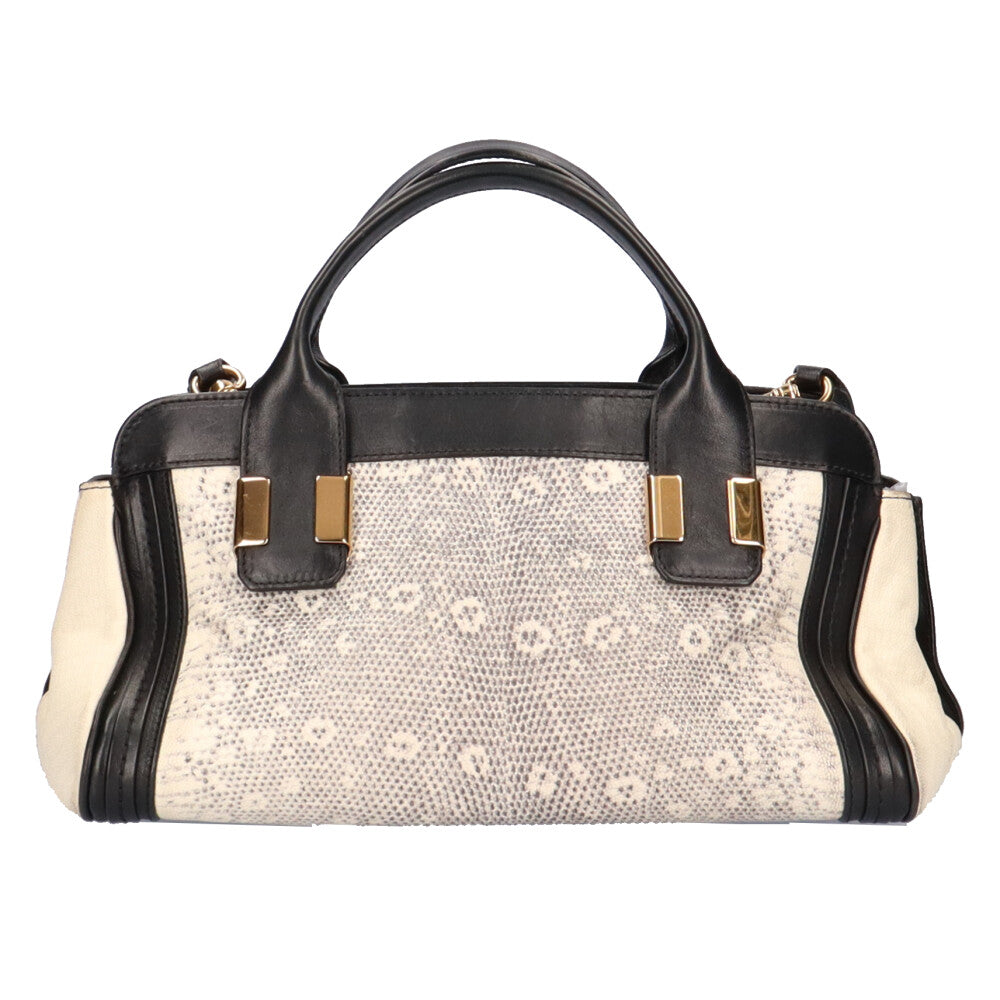 クロエ Chloe リトルアリス ショルダーバッグ レザー ベージュ