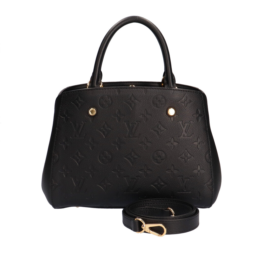 ルイヴィトン LOUIS VUITTON モンテーニュBB モノグラム・アンプラント