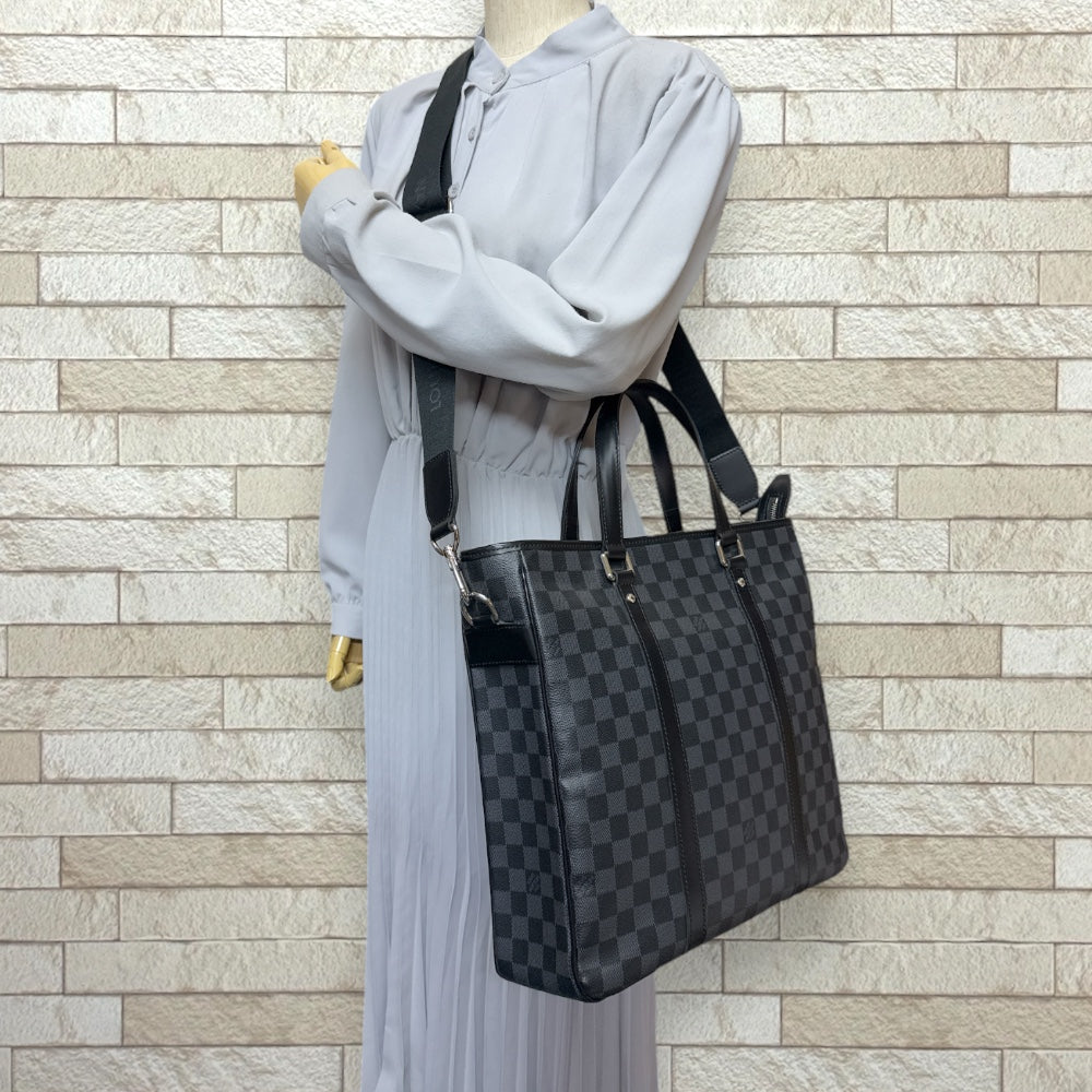 LOUIS VUITTON ルイヴィトン タダオPM ダミエグラフィット ビジネス