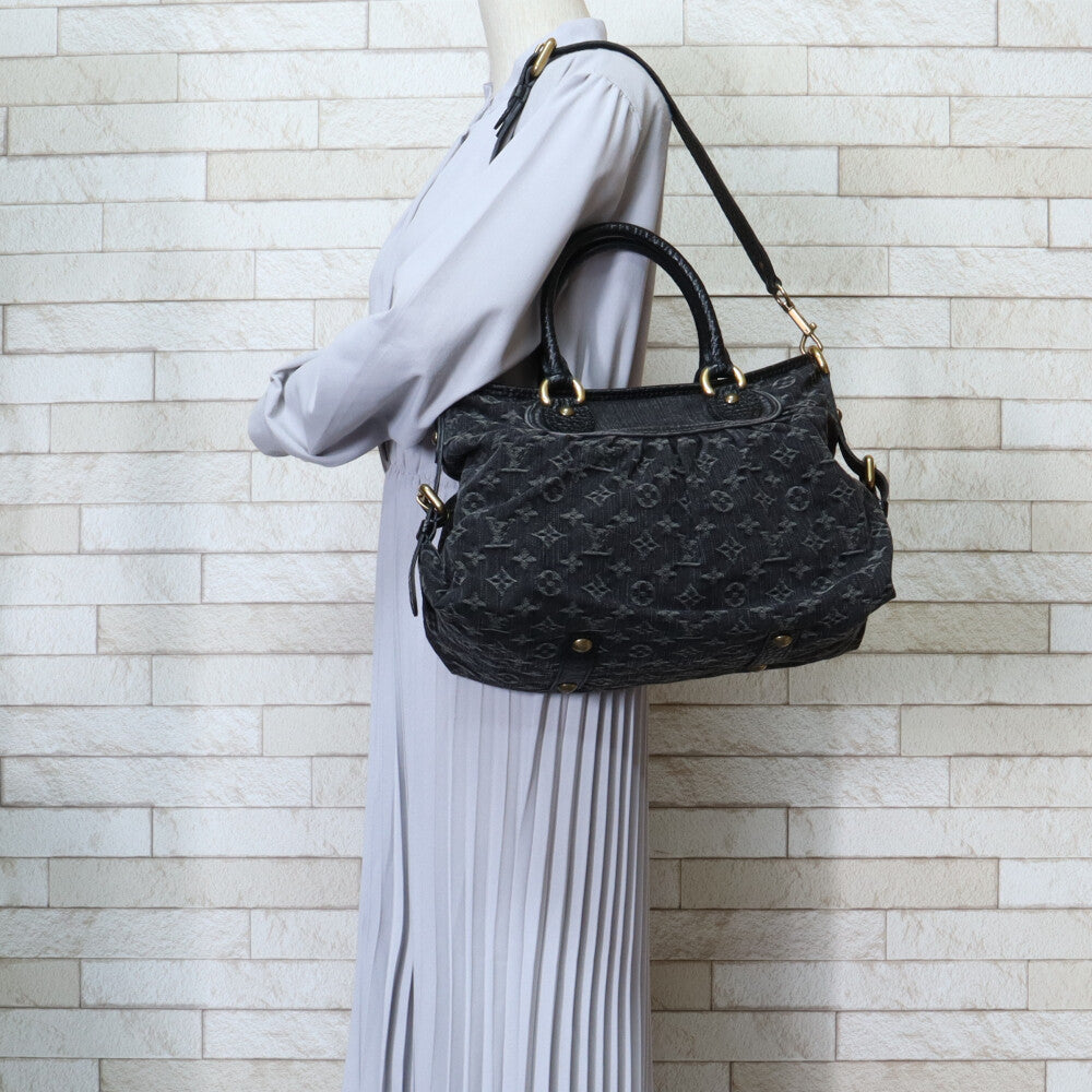 LOUIS VUITTON ルイヴィトン ネオカヴィMM モノグラムデニム