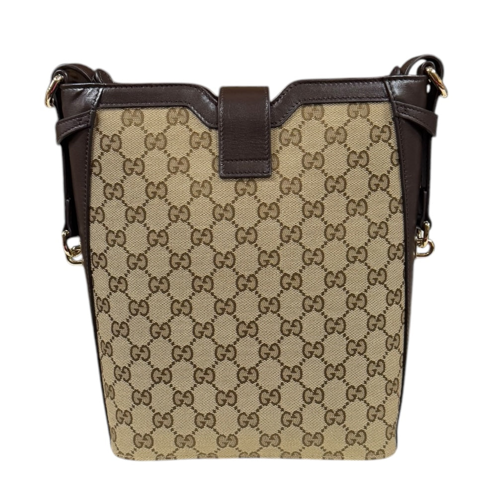 GUCCI グッチ ミディアム バケットバッグ ショルダーバッグ GG