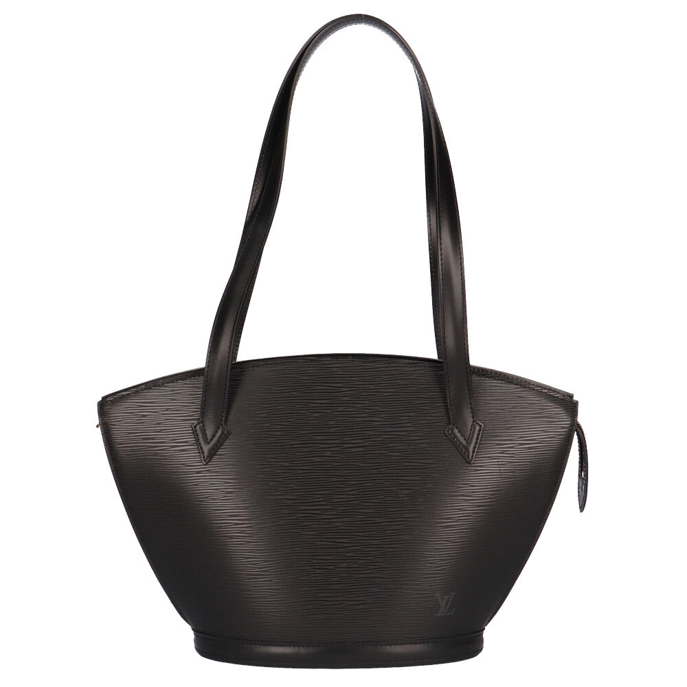 Louis Vuitton Saint Jacques Epi Shoulder Bag Epi Leather Black
