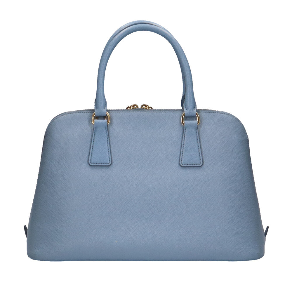プラダ PRADA サフィアーノ ショルダーバッグ レザー 水色 レディース