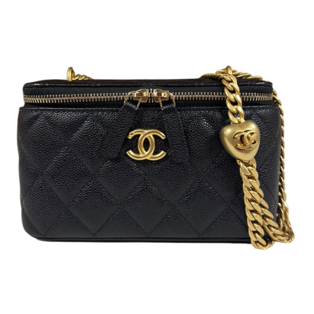 CHANEL シャネル バニティケース マトラッセ ショルダーバッグ