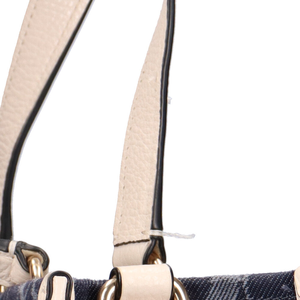 COACH Signature Shoulder Bag Denim Navy Women's Used – 【公式