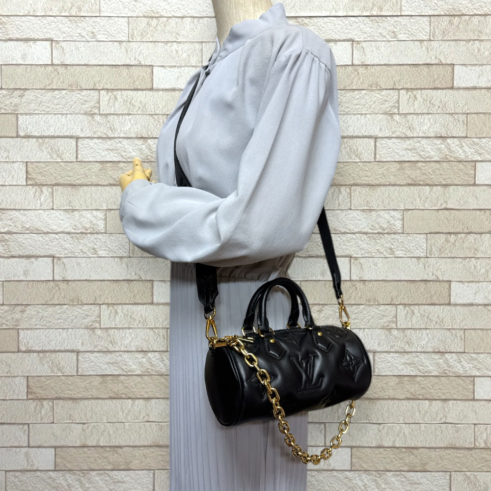 LOUIS VUITTON ルイヴィトン パピヨンBB バブルグラム ショルダー