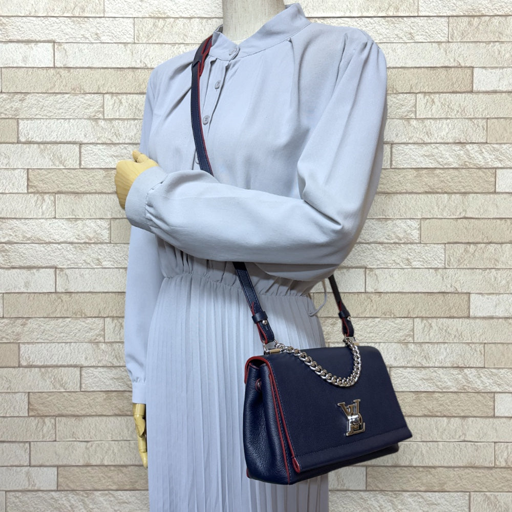LOUIS VUITTON ルイヴィトン ロックミーII BB ショルダーバッグ レザー