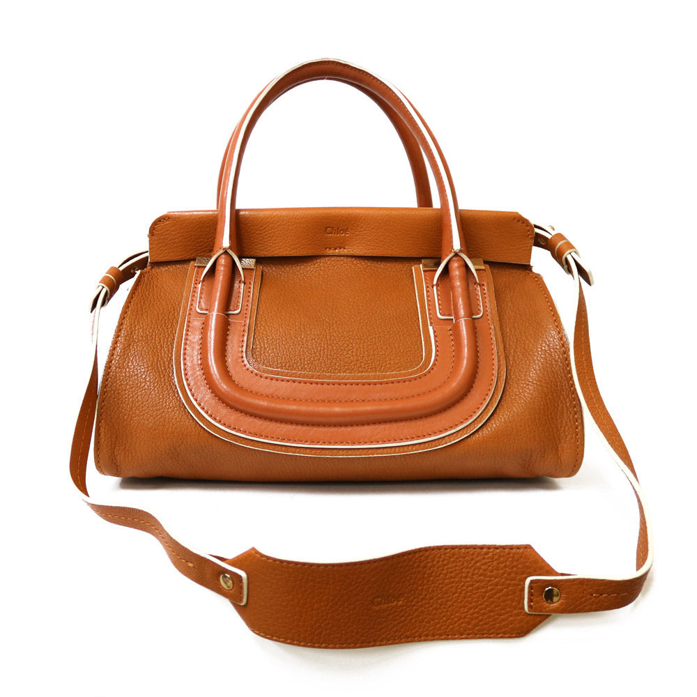 限界値下げ祭】 クロエ Chloe エバーストン ハンドバッグ ブラウン