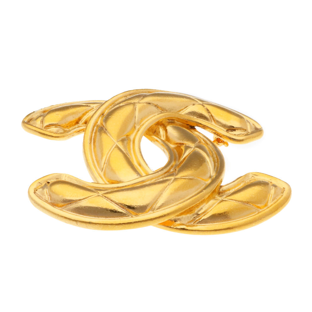 CHANEL シャネル ブローチ ココマーク 大振り ヴィンテージ ゴールド