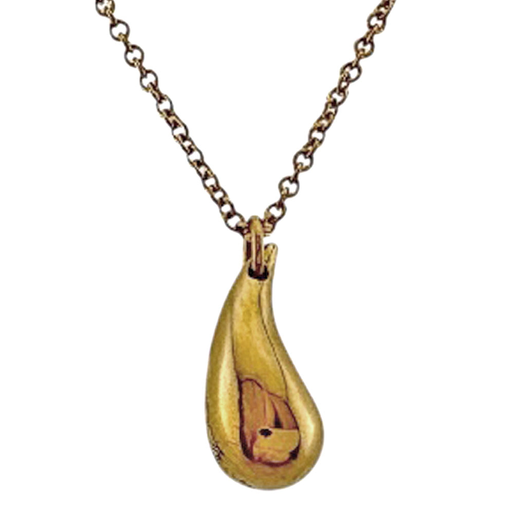 TIFFANY&Co. ティファニー ティアドロップ ネックレス 18金 K18