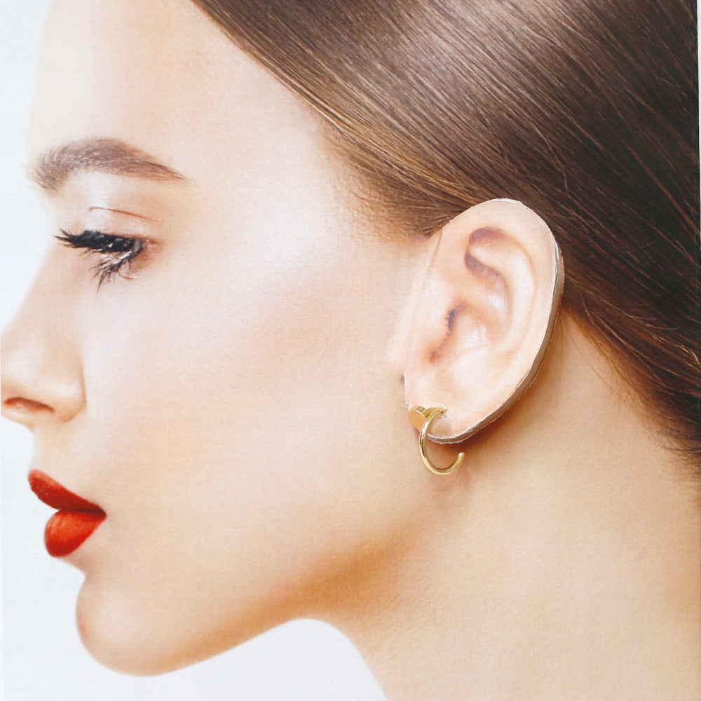 カルティエ CARTIER ジュストアンクル ピアス 18金 K18イエロー